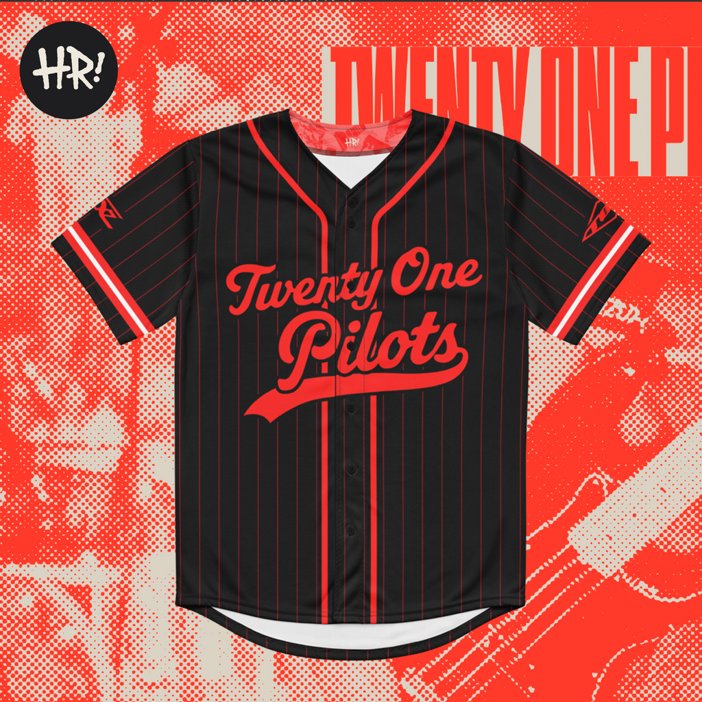 Baseball Jersey Twenty One Pilots Inspired Custom Name
