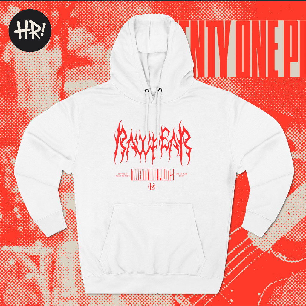 'Rawfear' Twenty One Pilots Inspired Hoodie for Breach Tour | Fan Created