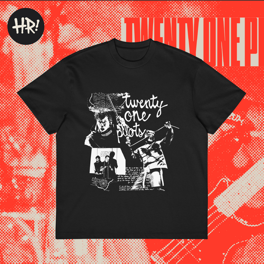 Twenty One Pilots Collage Inspired Tee