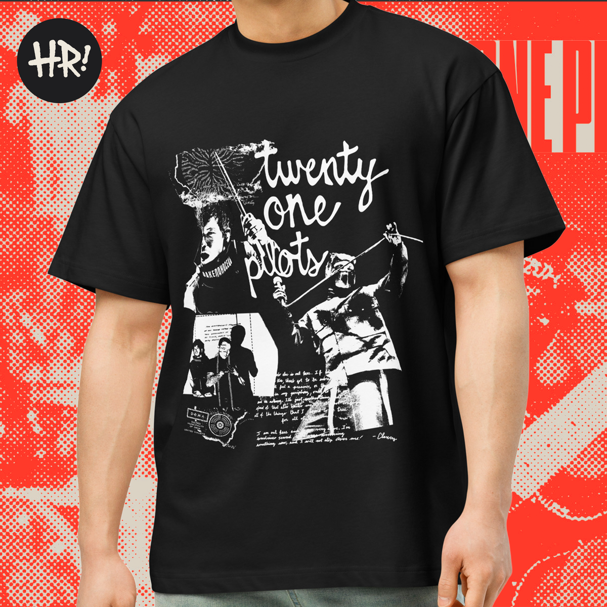 Twenty One Pilots Collage Inspired Tee