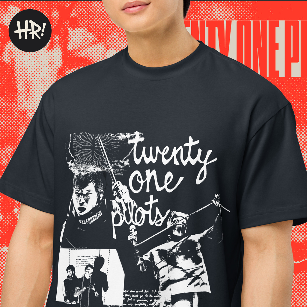 Twenty One Pilots Collage Inspired Tee
