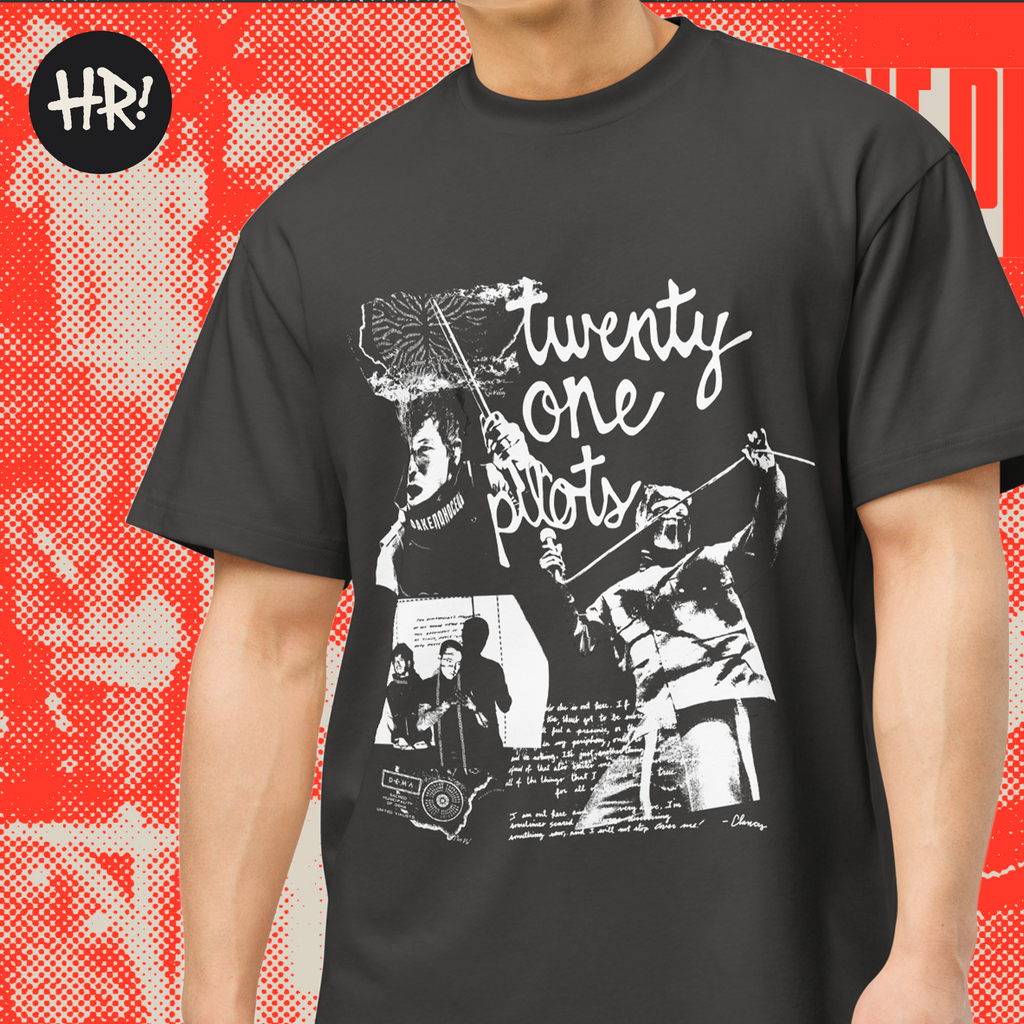 Twenty One Pilots Collage Inspired Tee