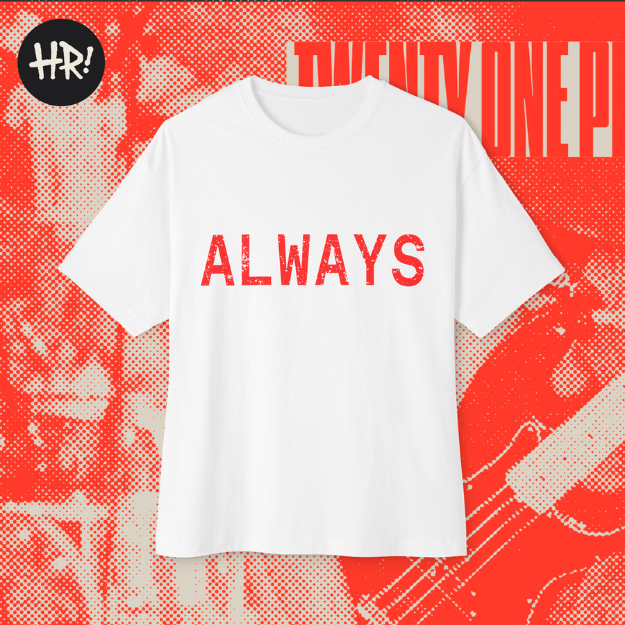T shirt Clancy 'Always' Twenty One Pilots | oversized tee | Clancy T Shirt | TØP | Europe Tour Breach 2025