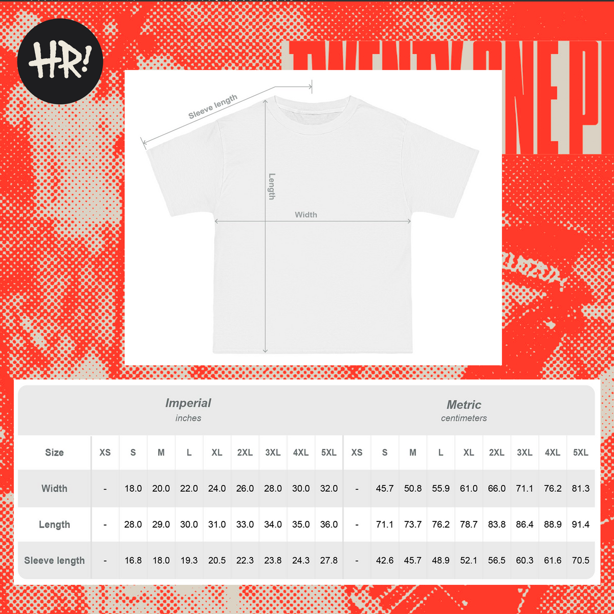 Twenty One Pilots Inspired Oversized Boxy Fit T-shirt 'City Walls' | High Quality | Breach Tour | Trench | Band Merch | Concert Outfit