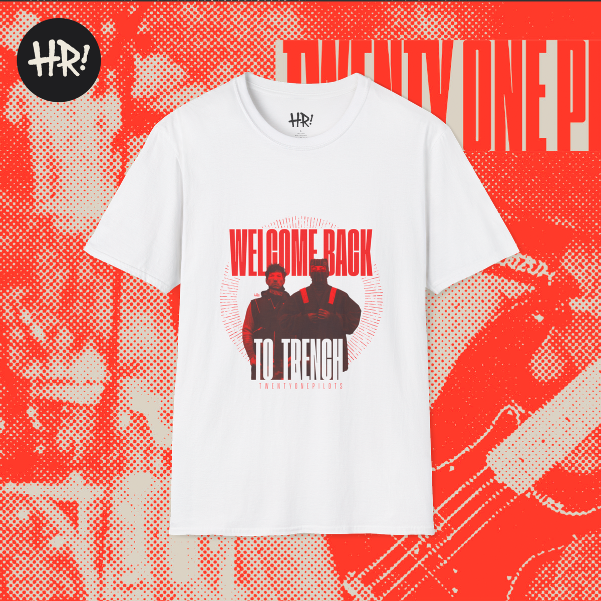 Twenty One Pilots Inspired T-shirt 'Welcome Back' | Fan Created