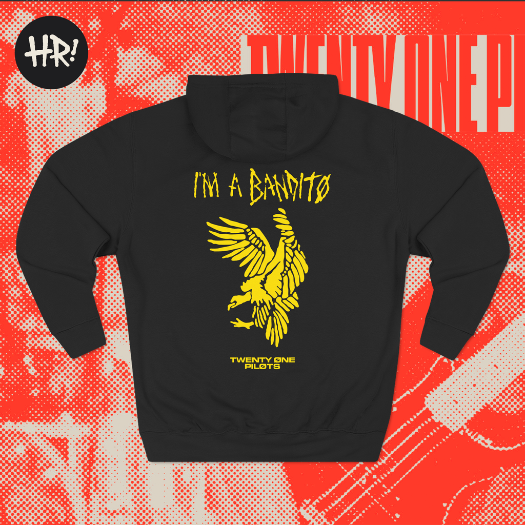 Twenty One Pilots Inspired Bandito Hoodie Torchbearer
