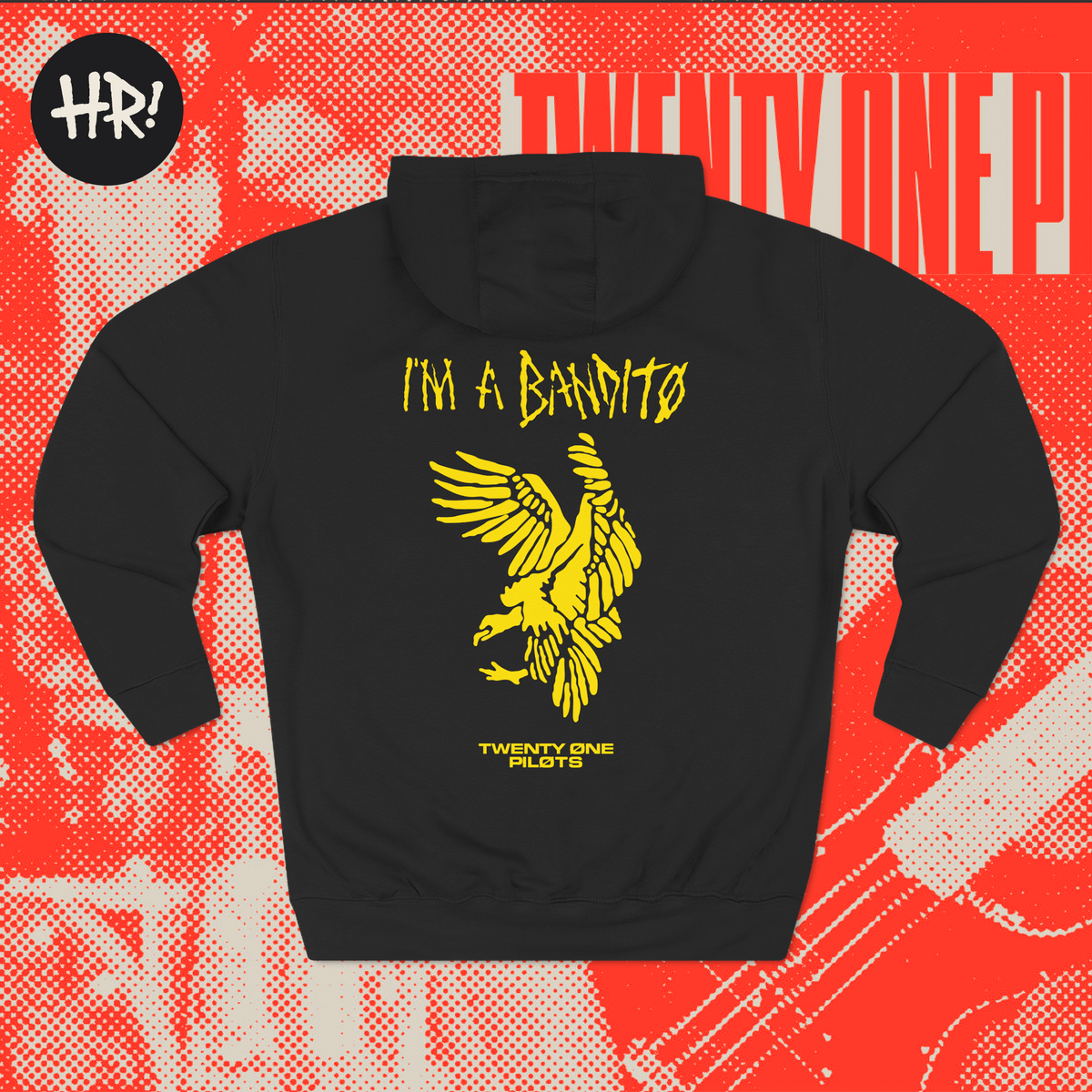 Twenty One Pilots Inspired Bandito Hoodie Torchbearer