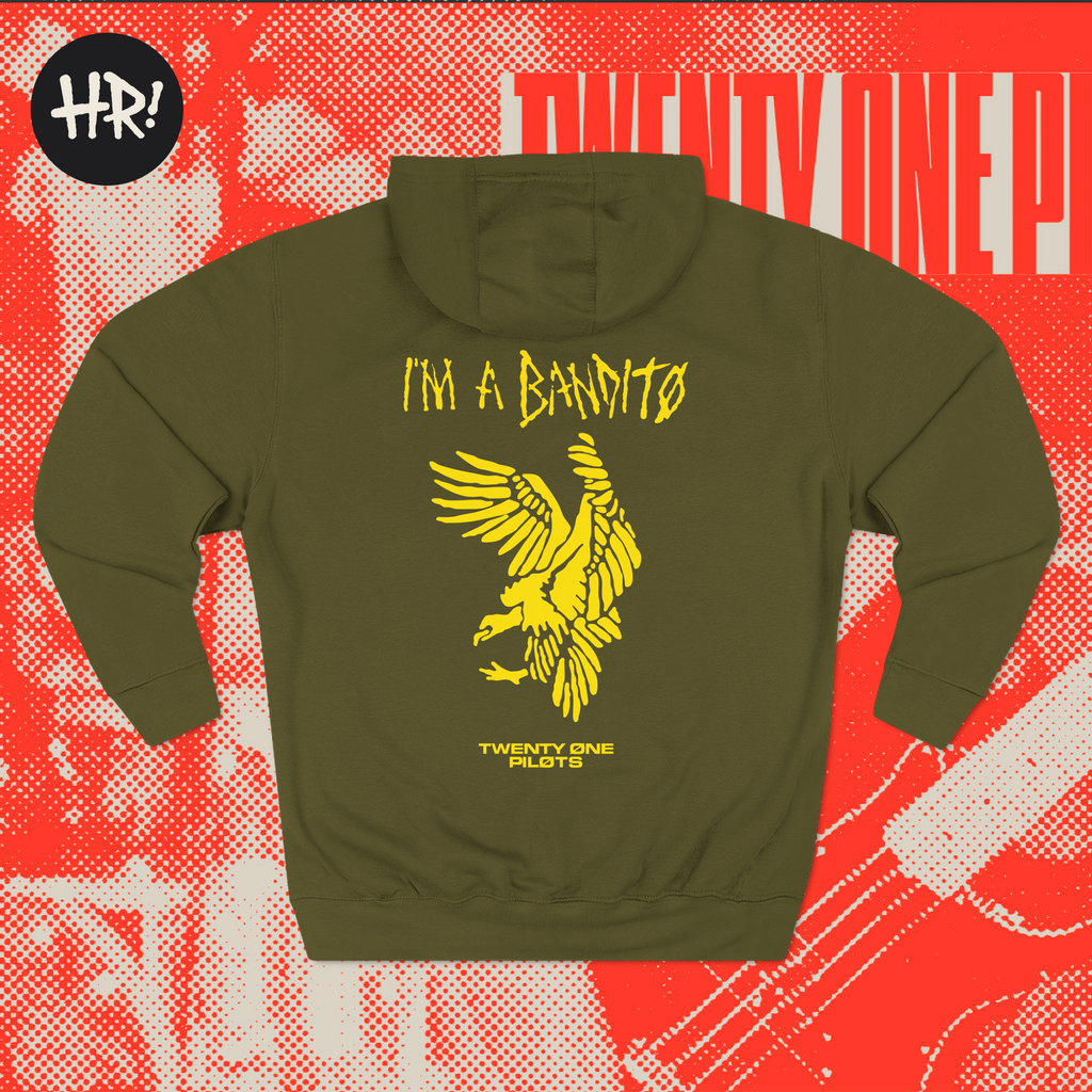 Twenty One Pilots Inspired Bandito Hoodie Torchbearer