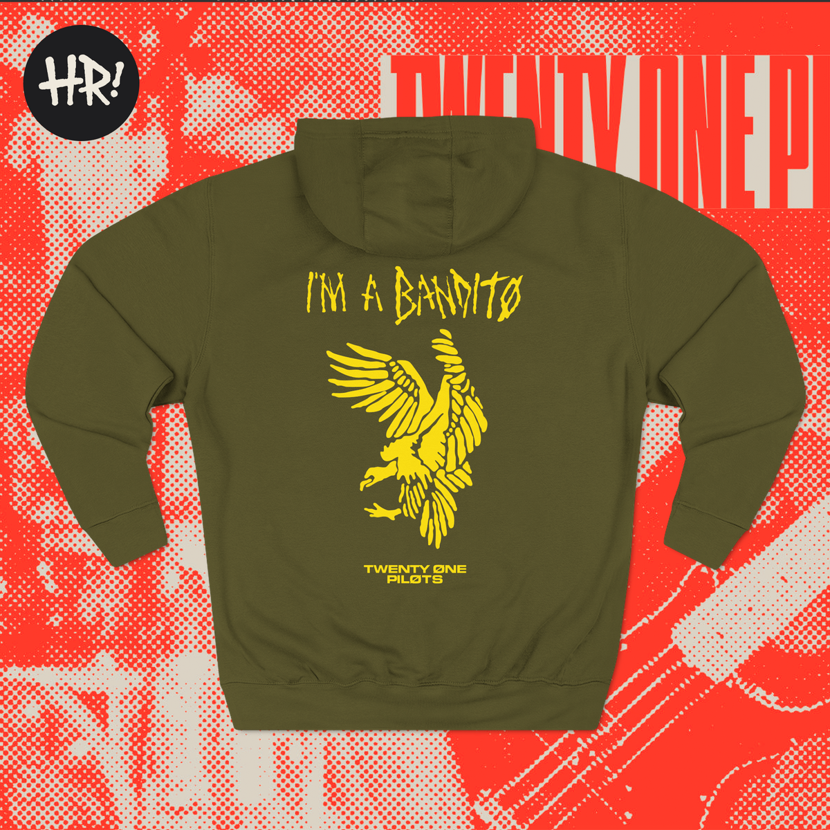 Twenty One Pilots Inspired Bandito Hoodie Torchbearer