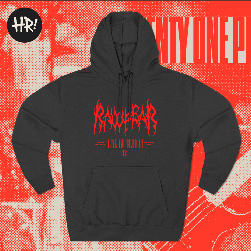 'Rawfear' Twenty One Pilots Inspired Hoodie for Breach Tour | Fan Created