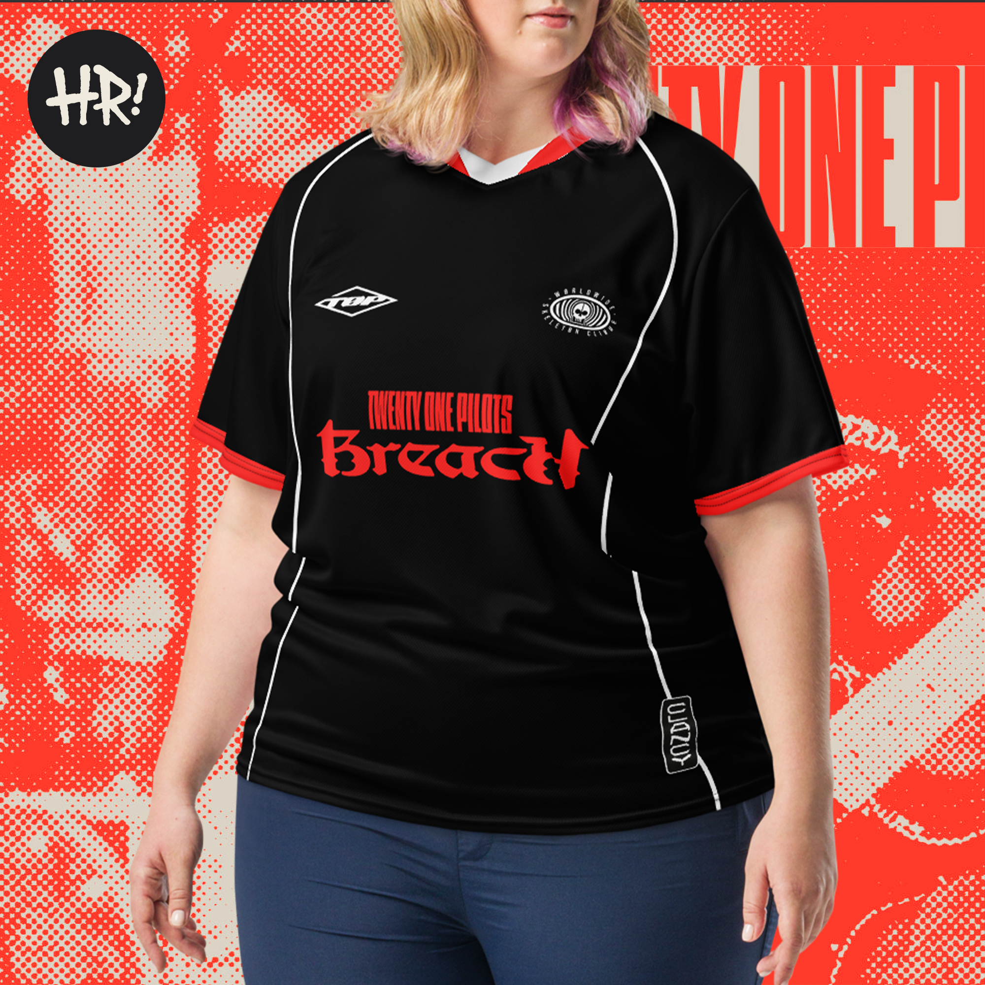 Breach Football Jersey Twenty One Pilots Inspired