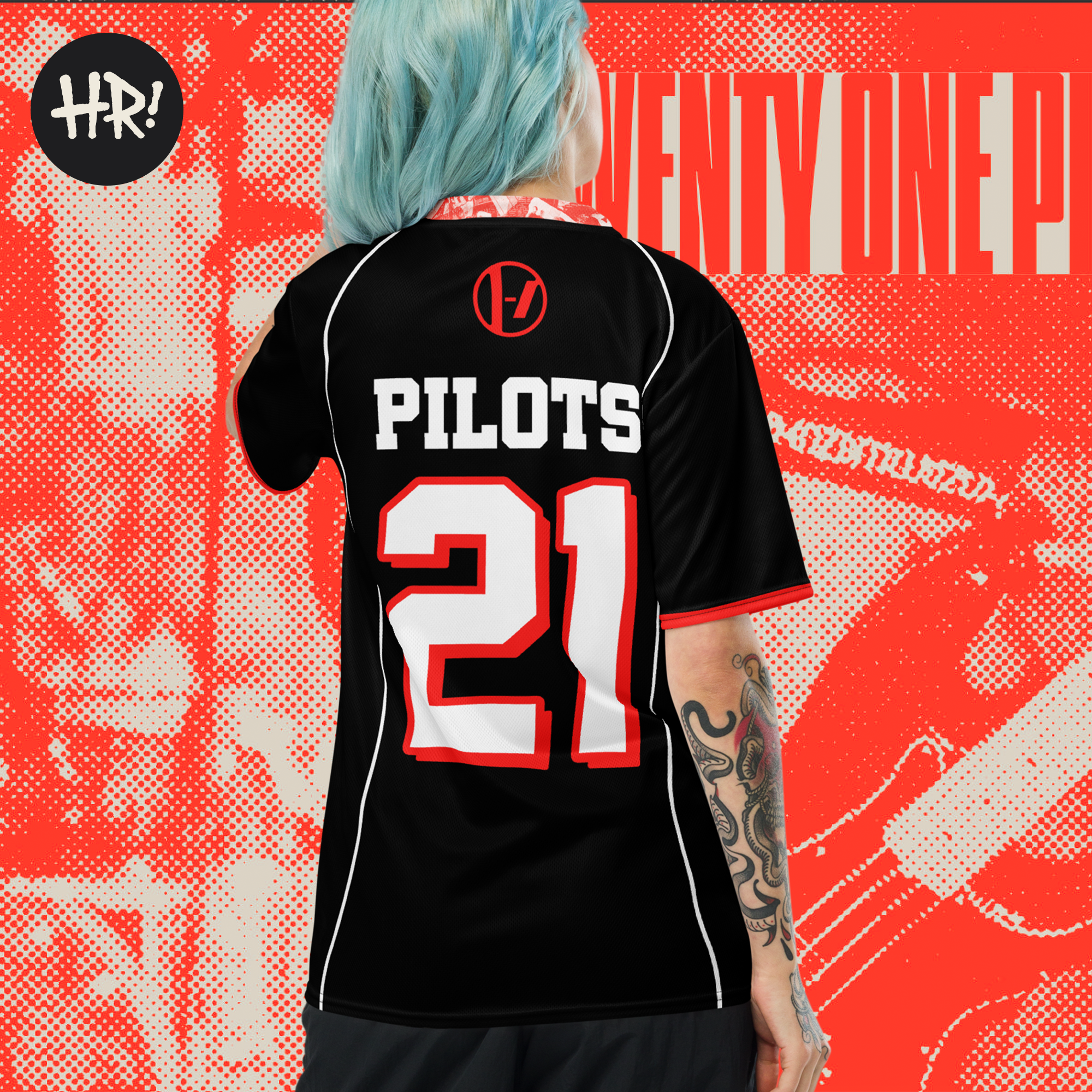 Breach Football Jersey Twenty One Pilots Inspired