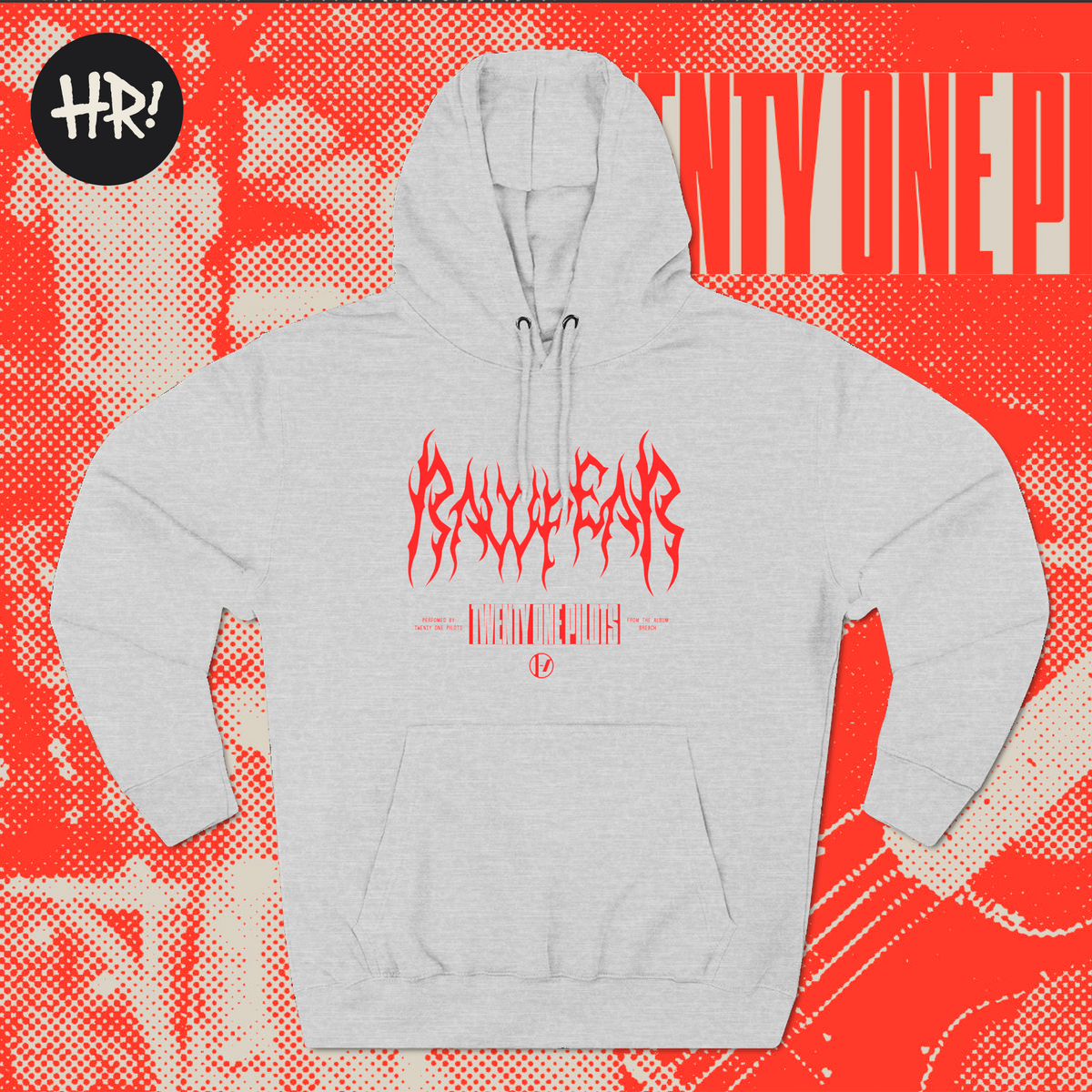 'Rawfear' Twenty One Pilots Inspired Hoodie for Breach Tour | Fan Created