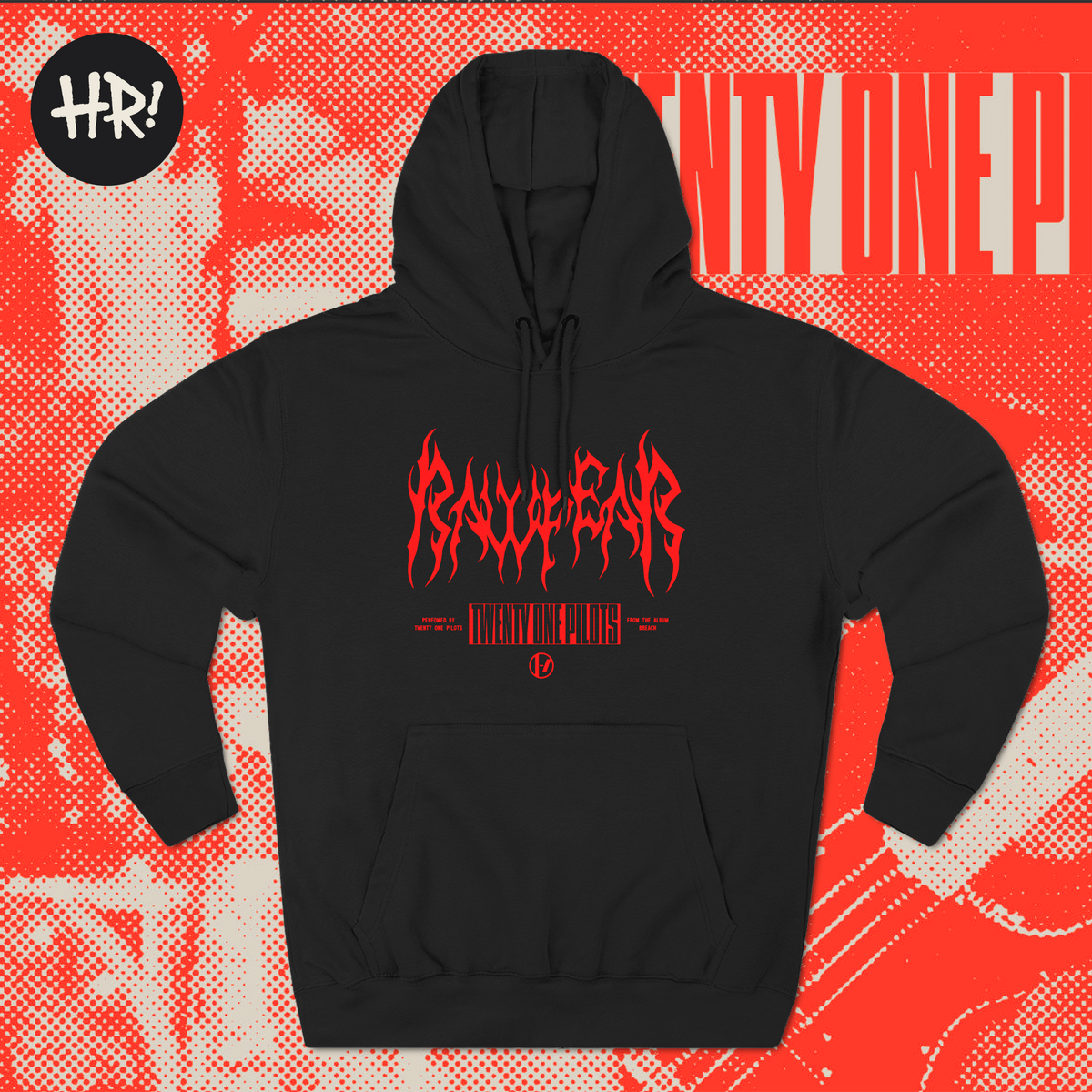 'Rawfear' Twenty One Pilots Inspired Hoodie for Breach Tour | Fan Created