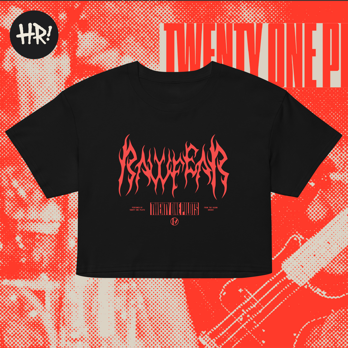 Crop Top Rawfear Inspired