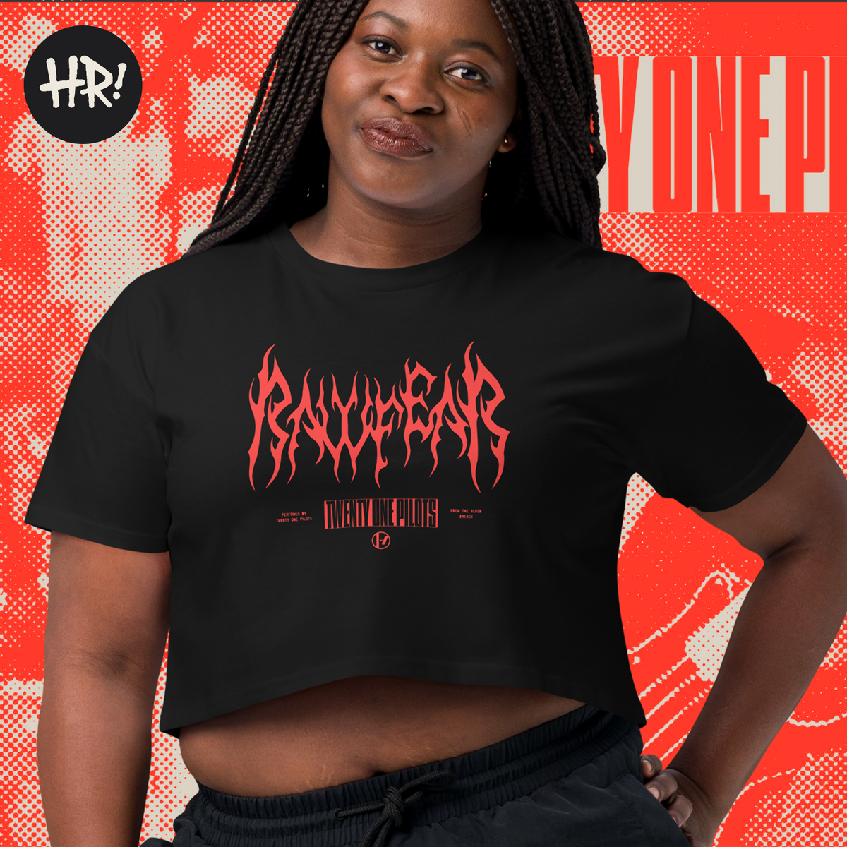 Crop Top Rawfear Inspired